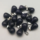 20mm Natural Stone Pendants Charms for Jewelry Making 50pcs