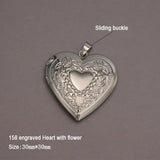 DIY Stainless Steel Charms Locket Pendant for Jewelry Making