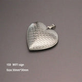 DIY Stainless Steel Charms Locket Pendant for Jewelry Making