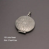 DIY Stainless Steel Charms Locket Pendant for Jewelry Making