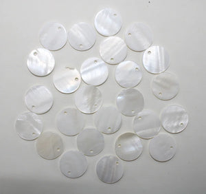 20pcs 35mm Natural Shell for DIY Earring Charms Findings