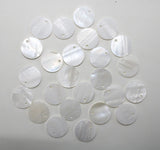 20pcs 35mm Natural Shell for DIY Earring Charms Findings
