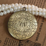 20pcs Antique Bronze Oval Locket Frame Charm Pendant for Jewelry Making