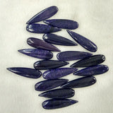 20pcs Sand Stone Water Drop Pendants Charms for Jewelry Making