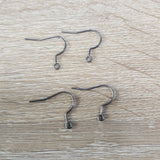 20pcs Titanium Earrings Findings DIY Earrings Clasps Hooks