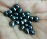 20pcs 4.5X6mm Natural Sea Drop Loose Pearl AAA+ DIY Jewelry Necklace