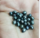 20pcs 4.5X6mm Natural Sea Drop Loose Pearl AAA+ DIY Jewelry Necklace
