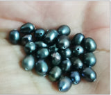 20pcs 4.5X6mm Natural Sea Drop Loose Pearl AAA+ DIY Jewelry Necklace