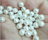 20pcs 5.5mm Natural Sea Pearl Beads DIY Jewelry Necklace Bracelet