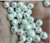 20pcs 5.5mm Natural Sea Pearl Beads DIY Jewelry Necklace Bracelet