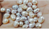 20pcs 8x7x6mm Natural Sea Pearl Beads DIY Jewelry Necklace Bracelet