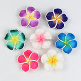 20pcs Mixed Polymer Clay Big Flower Spacer Beads for DIY Jewelry Making
