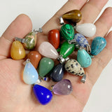 20pcs Natural Stone Charms Set for Jewelry Making