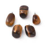 20pcs Natural Stone Mixed Pendants Charms DIY Jewelry Making