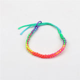 20pcs Cotton Rope Jewelry Cuff Bracelet Ankle Bangles for Men Women