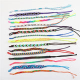 20pcs Cotton Rope Jewelry Cuff Bracelet Ankle Bangles for Men Women