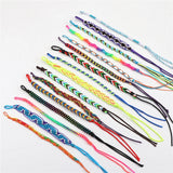 20pcs Cotton Rope Jewelry Cuff Bracelet Ankle Bangles for Men Women