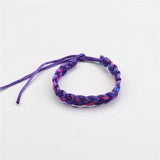 20pcs Cotton Rope Jewelry Cuff Bracelet Ankle Bangles for Men Women