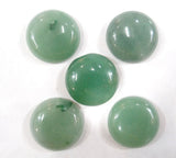 20pcs Natural Aventurine Stone Round 25mm Cabochons DIY Jewelry Making