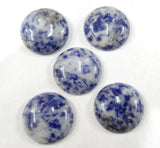 20pcs Natural Aventurine Stone Round 25mm Cabochons DIY Jewelry Making