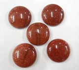 20pcs 25mm Cherry Quartz Cabochons for DIY Jewelry Making