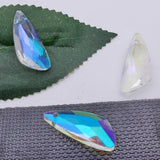 Crystal Knife/Wish Granter Austrian Crystal Pendant Nuggets Charm 50pcs