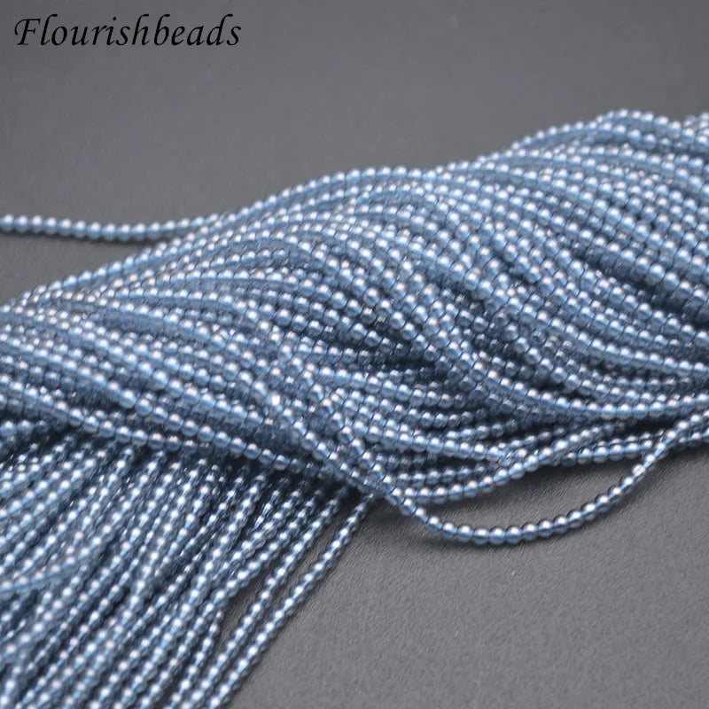 24 Colors 2mm Crystal Glass Beads for Jewelry Making DIY Necklace Bracelet