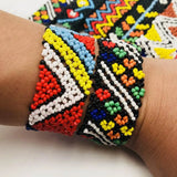 24Pcs Mix Style Bohemia Mini Rice Ceramics Bracelets Party