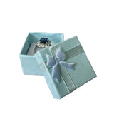 24Pcs Colorful Paper Jewelry Packing Box Wedding Earrings Stud Organizer
