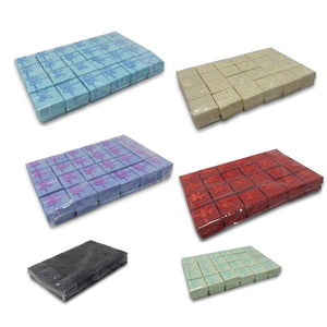 24Pcs Colorful Paper Jewelry Packing Box Wedding Earrings Stud Organizer