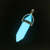 Glow In The Dark Moonstone Quartz Stone Pendant