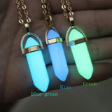 Glow In The Dark Moonstone Quartz Stone Pendant