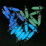 Glow In The Dark Moonstone Quartz Stone Pendant