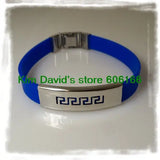 24pcs Mix Colour Silicone Bracelet Stainless Steel Buckle Bracelets