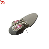 24pcs Jewelry Display 38mm Plastic Ring Sheet Multicolor Ring Holder