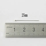 925 Sterling Silver Ball Head Pins DIY Jewelry Findings, 20pcs/Pack