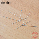 925 Sterling Silver Ball Head Pins DIY Jewelry Findings, 20pcs/Pack
