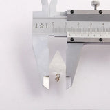 25pcs Crystal Quartz Stone Pendant Pyramid Jewelry Charms Gift