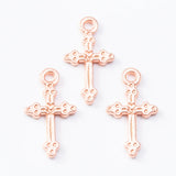 260pcs Cross Charm Pendant for Jewelry Making