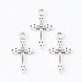 260pcs Cross Charm Pendant for Jewelry Making