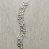 26pcs Natural Stone Water Drop Cut Beads 13mm for Jewelry Making