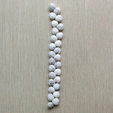 26pcs Natural Stone Water Drop Cut Beads 13mm for Jewelry Making