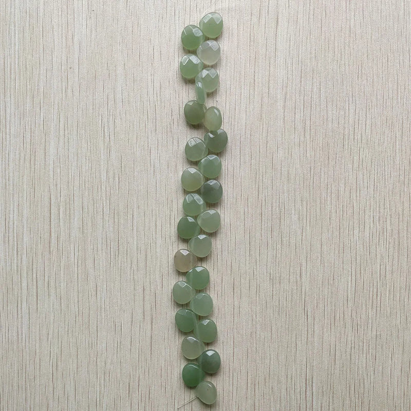 26pcs Natural Stone Water Drop Cut Beads 13mm for Jewelry Making
