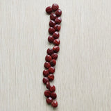 26pcs Natural Stone Water Drop Cut Beads 13mm for Jewelry Making