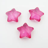 95pcs Transparent Acrylic Star Chunky Beads