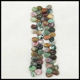 28pcs Opal Rose Quartz Aventurine Teardrop Beads 13X18mm