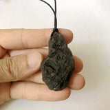 2Pcs/Lot Meteorolite Bead Pendant, Natural Star Stone 35mm, Irregular Shape