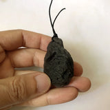 2Pcs/Lot Meteorolite Bead Pendant, Natural Star Stone 35mm, Irregular Shape