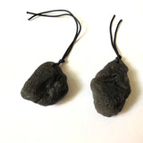 2Pcs/Lot Meteorolite Bead Pendant, Natural Star Stone 35mm, Irregular Shape