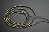 2mm Faceted Diamond Cutting Natural Fluorite Stone Round Beads